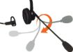 Supervoice SVC101 Call Center Headset Mono Without Bottom Cable