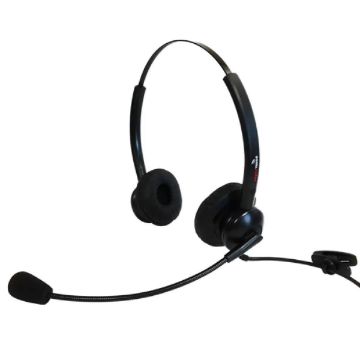 SKU_GS.UN.0098 Supervoice SVC-102 Call Center Headset DUAL Without Bottom Cable
