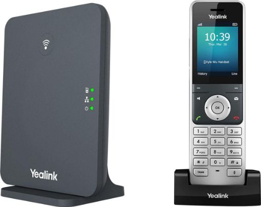Yealink W76P ασύρματη τηλεφωνική συσκευή + ΒΑΣΗ